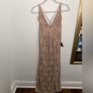 Lacy maxi dress